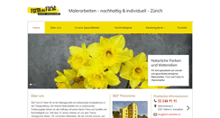 Desktop Screenshot of form-und-farbe.ch