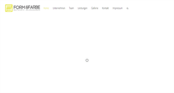 Desktop Screenshot of form-und-farbe.info
